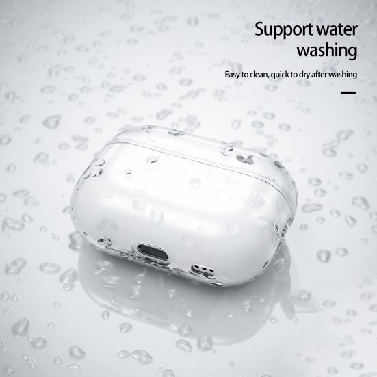 Earphone Case Transparent Anti-scratch Anti-fingerprint Protective Shockproof Anti-fall TPU Wireless Bluetooth-compatible Earbuds Cover