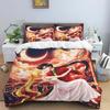 This three-piece bedding set, themed around the classic anime "Sailor Moon," features soft and comfortable duvet and pillowcases