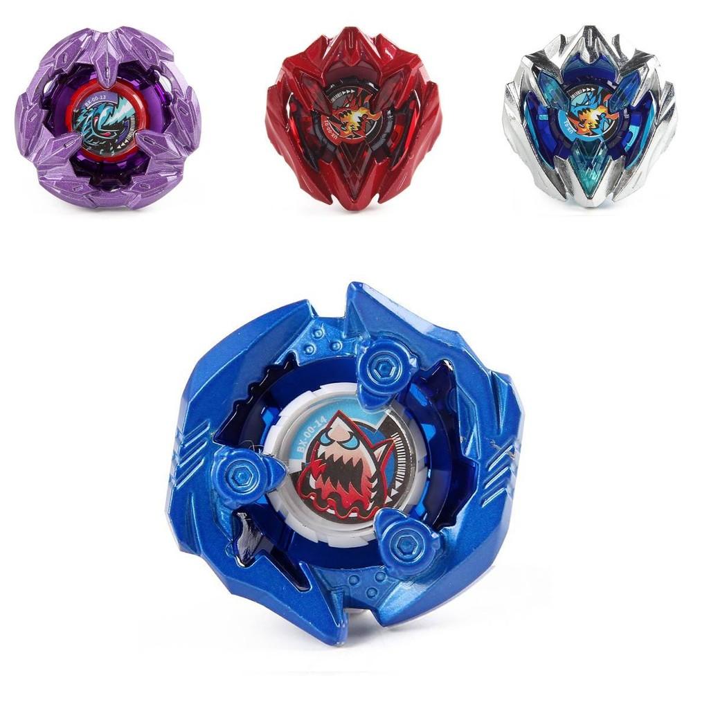 Vibrant Red Alloy Spinning Top Toy Single Pack Non-electric Battle Gyro For Kids