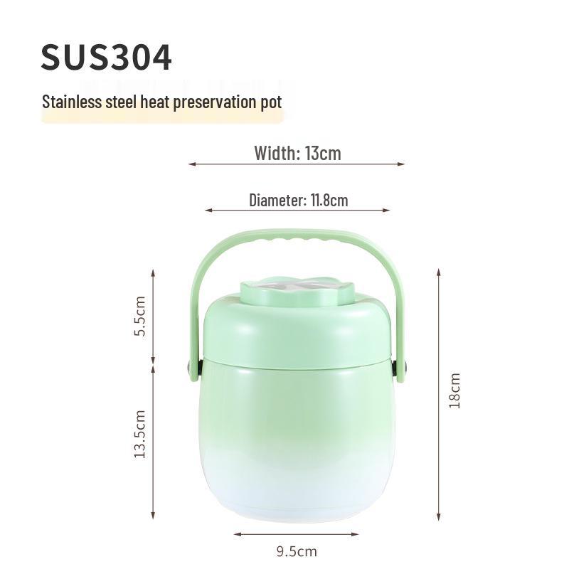 Multi-Layer Insulated Stainless Steel Bento Lunch Box