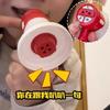 Funny Loudspeaker Key Chain Small Speaker Backpack Pendant Key Ring Recording Creative Mini Megaphone Bag Keychain Accessories