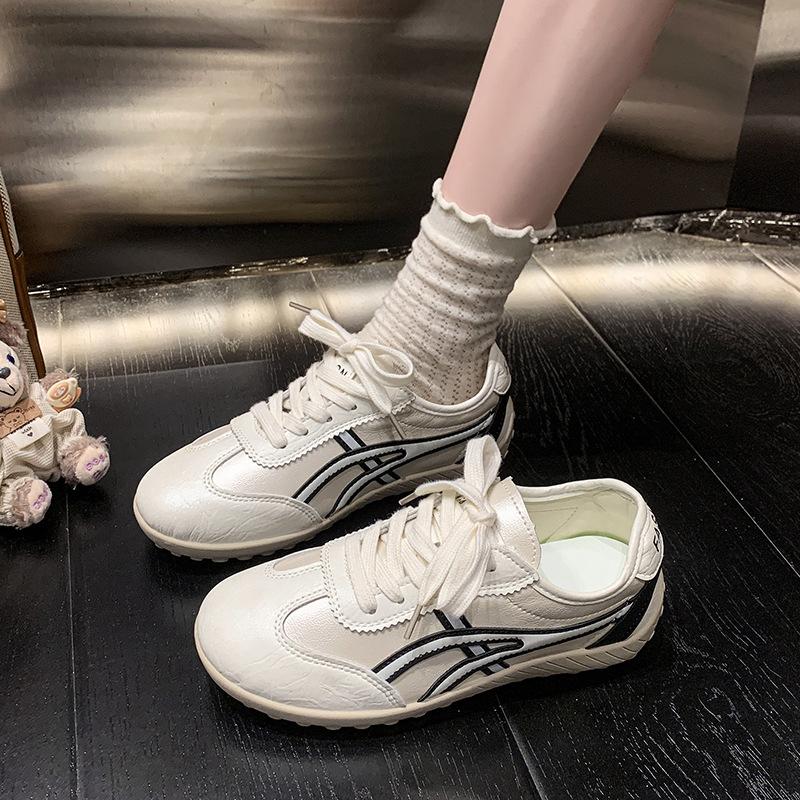 Forrest Gump shoes women's 2025 new summer thin face breathable net shoes versatile little white casual sports moral training shoes