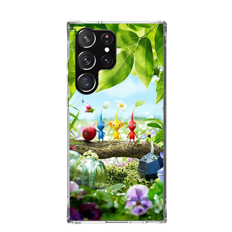 Spiel P-PikminS 4 Handyhülle Für Samsung Galaxy S26 S25 Edge S24 S23 FE S22 Ultra S21 Plus S20 + Fundas Hülle Coque Galaxy S25 S2