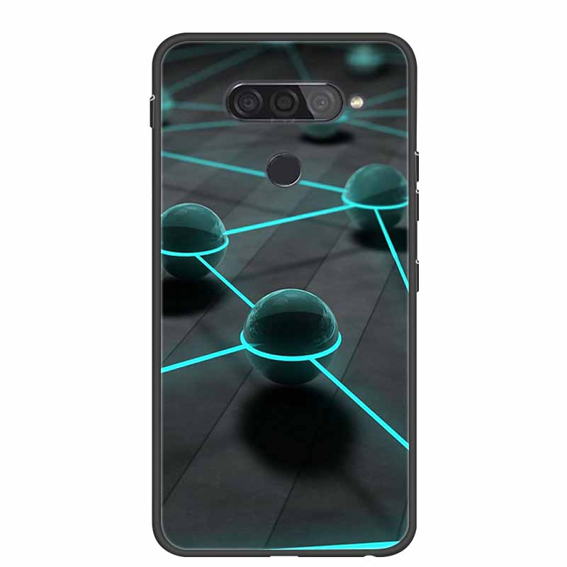 For LG LG Q60 Cases K50 / V50 G8S Thinq Soft TPU Silicone Back Cover for LG V40 Thinq Phone Cases Cartoon Bumpers For LGQ60 Q 60