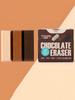 Mini Chocolate Stick Erasers 3pcs/pack Soft TPR Eraser Less Dust for Pencil Cleaning Stationery Office For Student