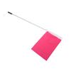 Bright Color Tour Guide Handheld Flag with 1.2m Retractable Telescoping Pole for School Excursions Field Sports Training Outdoor