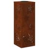 Solar LED Path Light 2 Pcs Rustic Weatherproof Steel