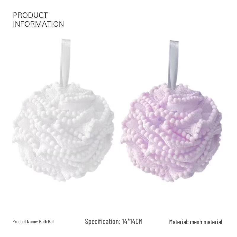 LIEI Premium Large Bath Pouf