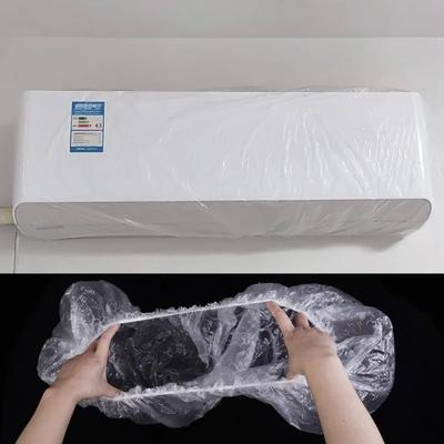 50/1 Stück Klimaanlagen-Staubschutz Einweg-Abdeckung für Innengerät Möbel Ofenventilator Große elastische Tasche Zuhause Staubdicht Großhandel