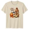 Fall Vibes Unisexs TShirt Autumn Pumpkin Spice Holiday Season