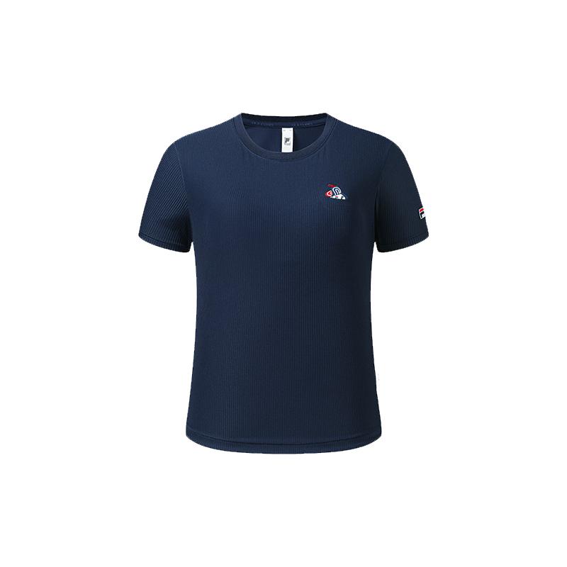 FILA Tennis Cool Touch Moisture Wicking Antibacterial Casual T-Shirt Women tops A11W633125FDB S
