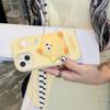 3D Funny Cute Yellow Chick Cartoon Silicone Phone Case for IPhone 13 14 15 16 Pro Max Plus 15pro Shockproof Iphone 16 Pro Cover