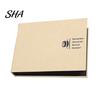 Anti-fouling Photo Album Scrapbook, Horizontal Loose-Leaf with Waterproof Thickened Film Pages, Memory Keeping Book Flat-Lay Design Refillable