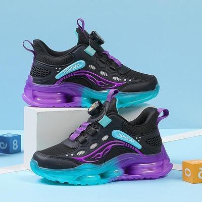 Breathable Boys' Sports Shoes: Mesh Running & Basketball Sneakers for Toddlers