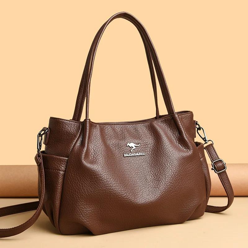 Luxury Women Tote Handbags High-capacity PU Leather Ladies Shoulder Bags High Quality Female Top Handle Messenger Crossbody Bags