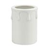 10/20Pcs Candle Socket Covers 44x60mm Plastic Chandelier Candle Sleeves Candelabra Base for Wall Light Christmas Decors