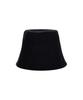 Bajal Heart Chain Studded Linen Bucket Hat Black