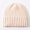 New rabbit velvet thickened warm wool hat men's and women's knitted pullover hat autumn and winter windproof ear protection hat