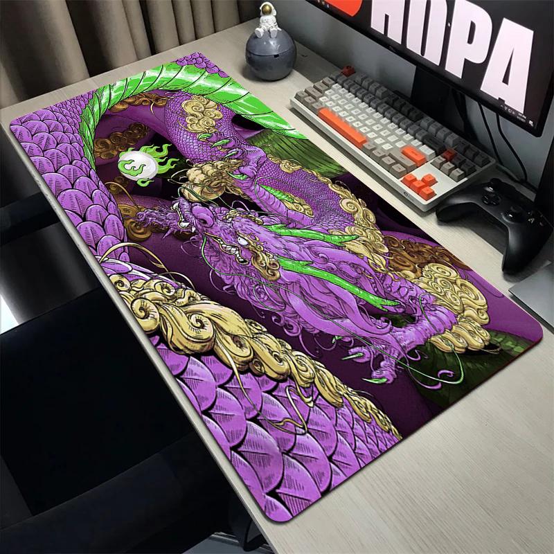 Chinese Dragon Mouse Pad Large Gaming Mousepad Natural Rubber Soft Mouse Mat Pc Gamer Accesorios Mousepads Laptop Office Carpet