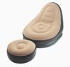 Inflatable Flocked Sofa Bed with Air Cushion for Outdoor Use