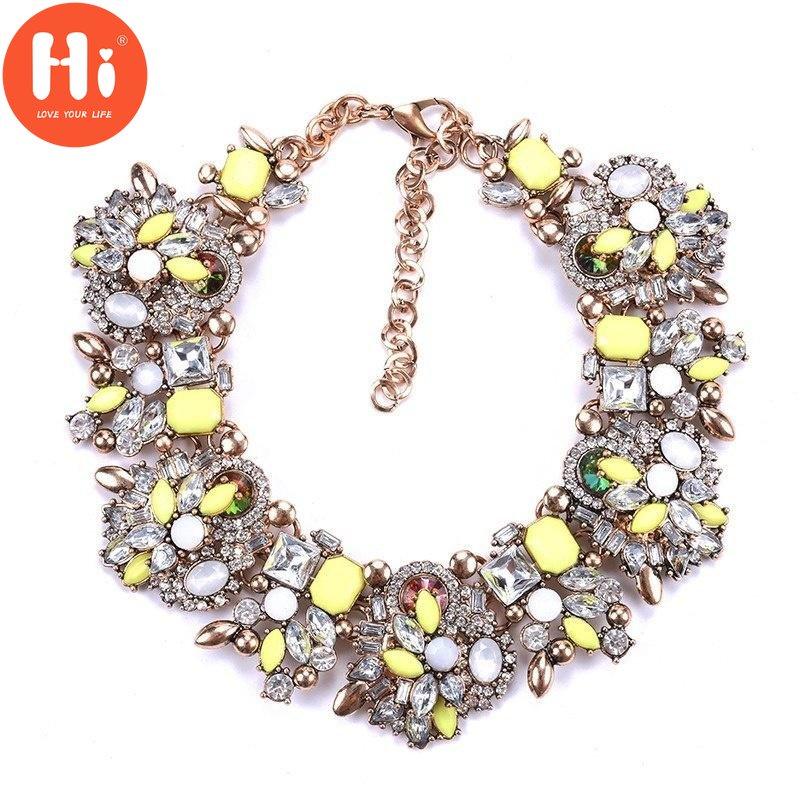 Bună femei Bijuterii de modă Design scurt Colier cu cristale pentru damă Chokers Guler cu bavete