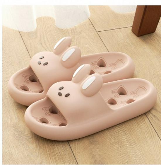 Men's and Women's Non-Slip Draining EVA Bathroom Slippers