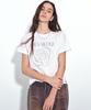 Nigaennikol Rose Nicole Label Slim Top_White Silver