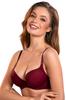Vivisence 1041 Bordowy 70F Biustonosz Push-Up