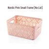 Hollow Desktop Underwear Storage Box with Lid - Plastic Drawer Organizer for Bras & Underwear