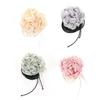 Fabric Flower Choker Necklace Handcrafted Blossom Tie Adjustable Simple Design Elegant Floral Collar Suitable for Party