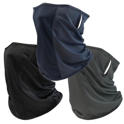 ALUBES Face Cover, UPF 50+, Cool, Sweat Absorbent, Quick Drying, Face Guard, Neck Cover,