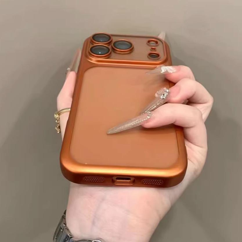 Luxury Translunt Matte Phone Case For iPhone 17 16 15 14 13 Pro Max 17Pro Air Camera Lens Protection Bumper Shockproof Cover