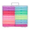 And Compartmentalized Card Storage Box with 18 Individual Interior Compartments.