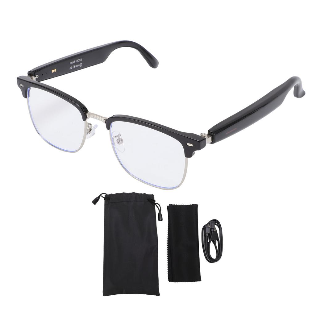 Smarte Brille Blaulichtfiltergläser Bluetooth 5.3 Touch-Steuerung KI-Übersetzung Smart Glasses Unterstützt 144