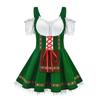 Oktoberfest Plus Size Bar Maid Costume - Halloween German Beer Girl Dress