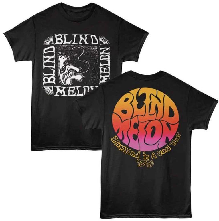 Blind Melon Crammed In A Van F/B Black T-Shirt S