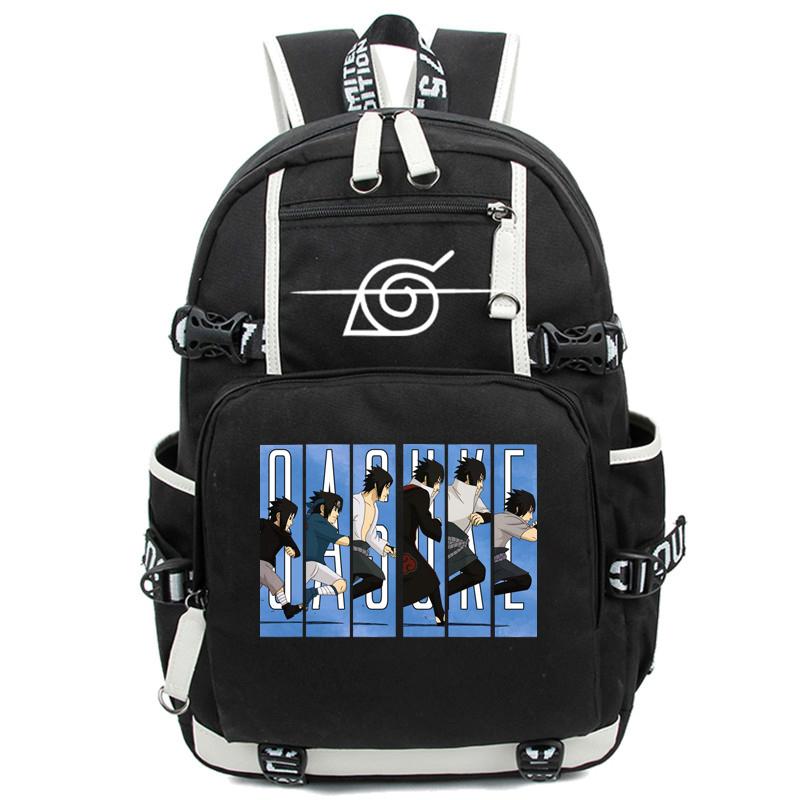 Anime Naruto Backpack for Teen Boys Girls Back To School Backpack Student Schoolbag Men Women Leisure Usb Travel Bags Rucksack
