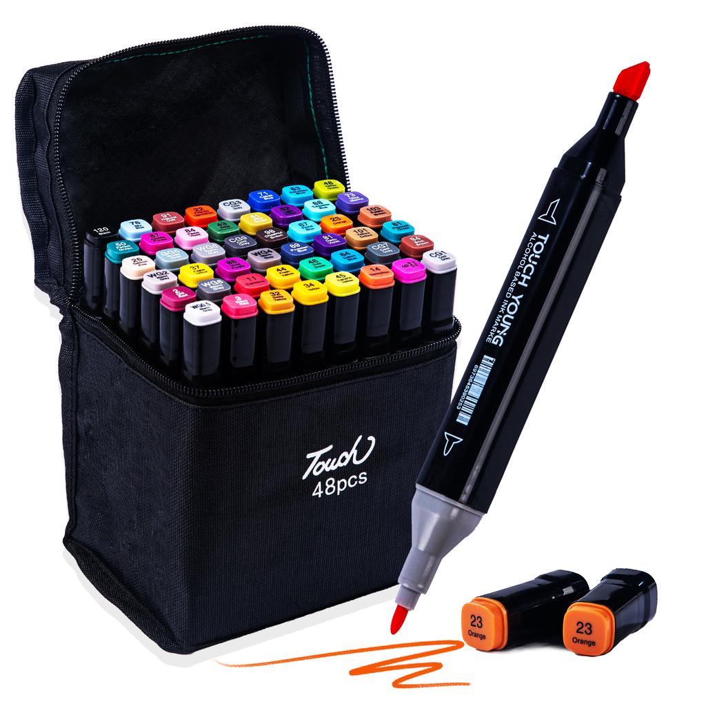 120 barev Kreslicí fix Art Sketch fix s dvojitým hrotem