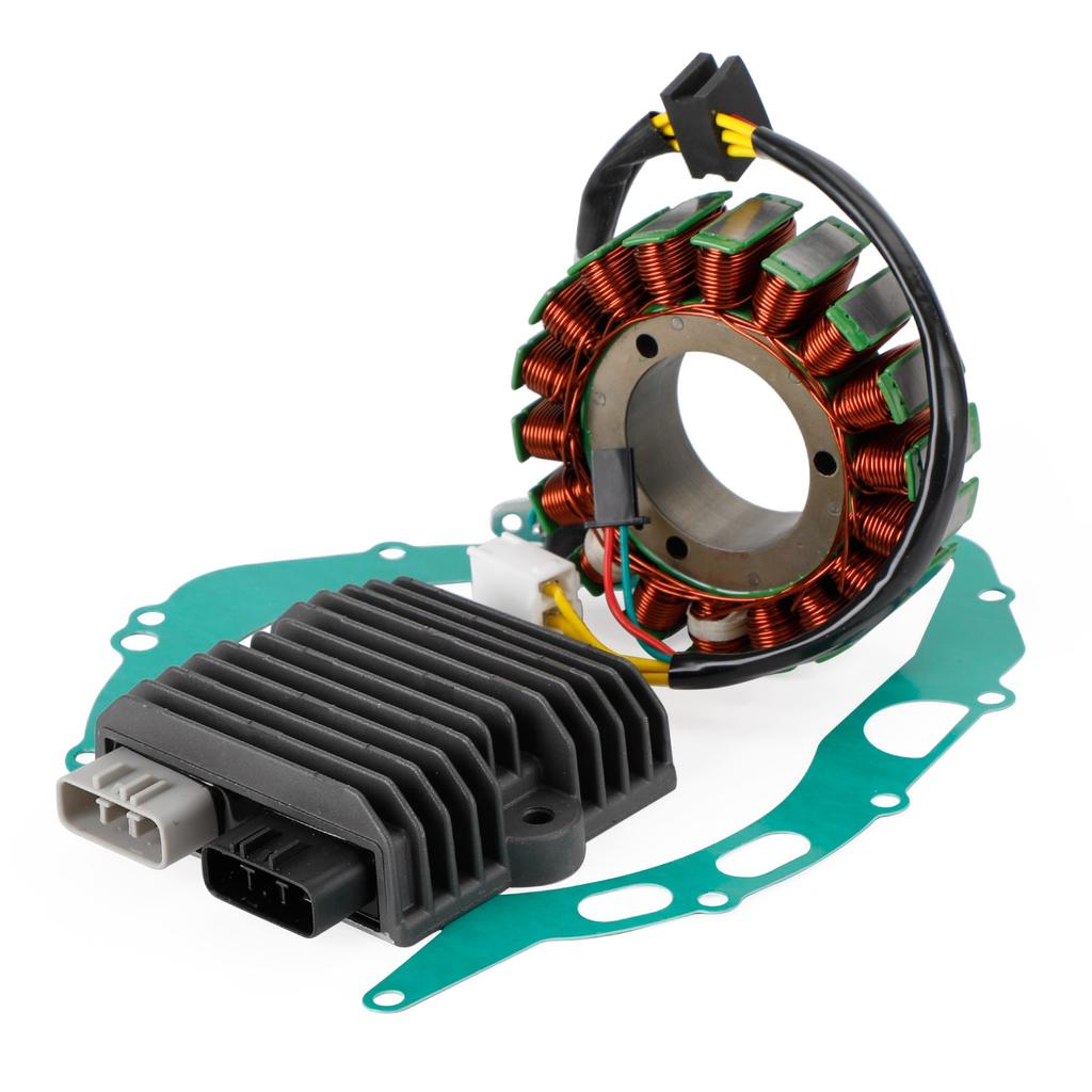 Magneto Stator+Voltage Rectifier+Gasket For Suzuki V Strom DL1000 DL1050 14-21