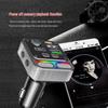 Multi-Function FM Car Charger & MP3 Player with Fast Charging & U Disk Compatibility