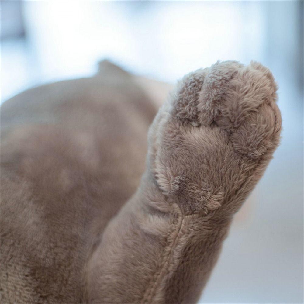 Sloth Pillow Otter Stuffed Doll Lifelike Stuffed Animal Otter Plush Toy Plush Toy Reallife Otter