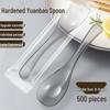 QW Food-Grade Disposable Plastic Spoons