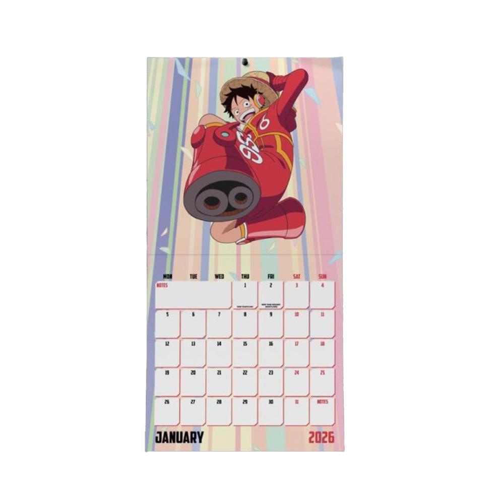 One Piece 2026 Square Wall Calendar