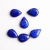 Lapis Lazuli Gemstone Cabochons – Deep Blue Natural Stone with Gold Pyrite Flecks