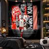 Wall Hanging Tapestry Harry Kane Print Cloth for Living Room Bedroom Home Decor
