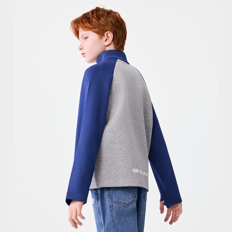 LeeKids Children's Retro Stand-Collar Knit Jacket