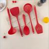 Silicone Kitchen Utensil Set, Food-grade Silicone, Including A Soup Ladle, Spatula, Rice Spoon, And Mixing Spoon