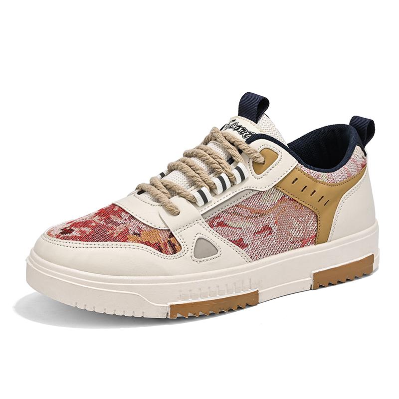 Męskie trampki Lekkie męskie buty wulkanizowane antypoślizgowe oddychające męskie buty w stylu casual Modne męskie buty sportowe 39-44