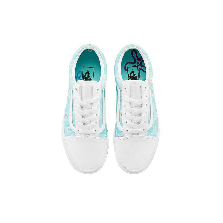 Vans Unisex Old Skool Spongebob White Blue VN0A38G19XC