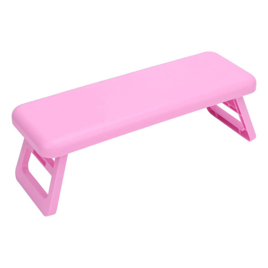 2 PCS Arm Rest for Nails Tech Rectangle Foldable Washable Manicure Hand Rest for Nail Lamp Height Less Than 8cm